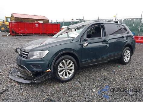 2019 Volkswagen Tiguan 2.0T S z USA, uszkodzony, nr VIN 3VV1B7AXXKM066348